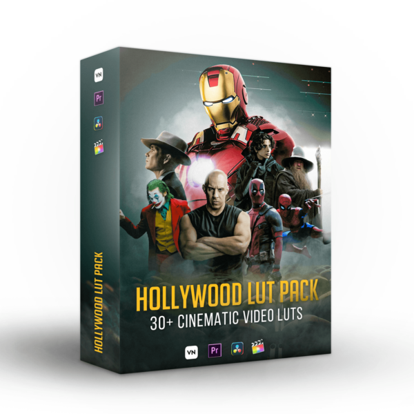 30+ Hollywood Movie LUTs – Iconic Cinematic Looks for Filmmakers & Creators